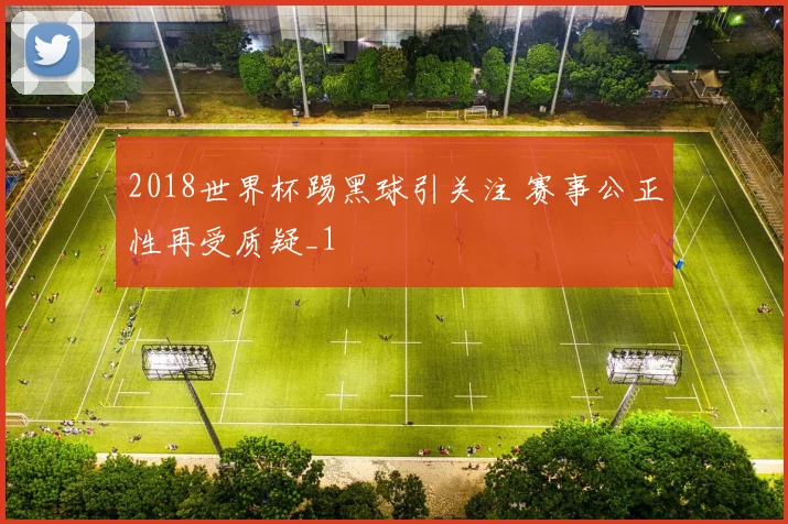 2018世界杯踢黑球引关注 赛事公正性再受质疑_1